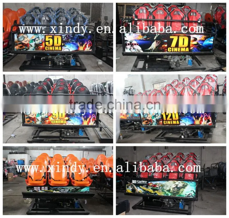 Hot selling truck mobile 5d cinema 7d theater