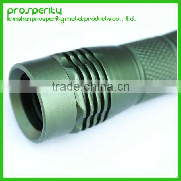 cnc machined custom made aluminum parts for light