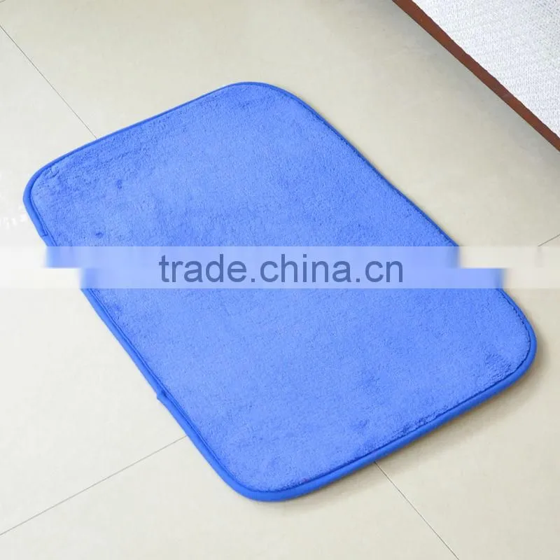 super soft coral fleece bathmat floor mat