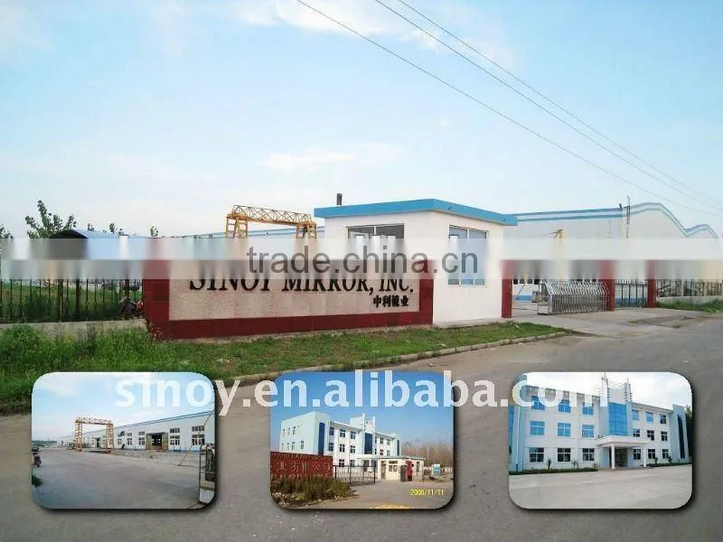 Double coating with ITALY FENZI paint round mirror