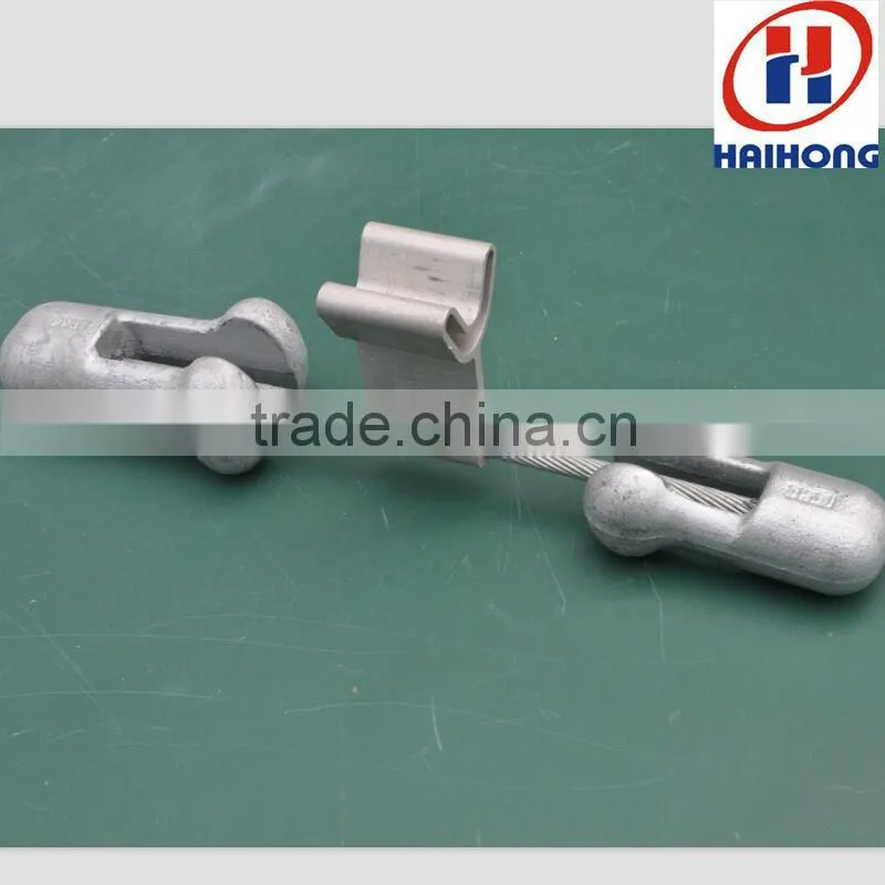 Vibration damper for OPGW electric equipment