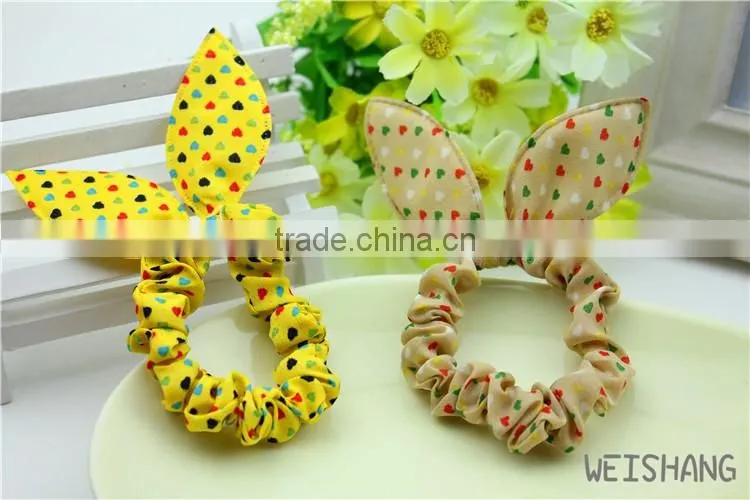 2016 Wholesale New Premium Hot-Sale fashion lovely rabbit ears elastic baby girls Headband wholesale manufacturer