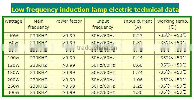 garden induction lamp