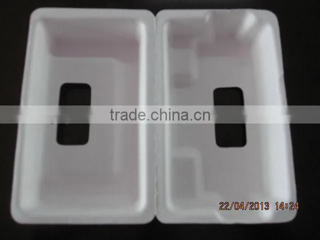 Custom Sugarcane Bagasse Molded Fiber Coffee Cup Trays,Cup Holder Pulp Paper