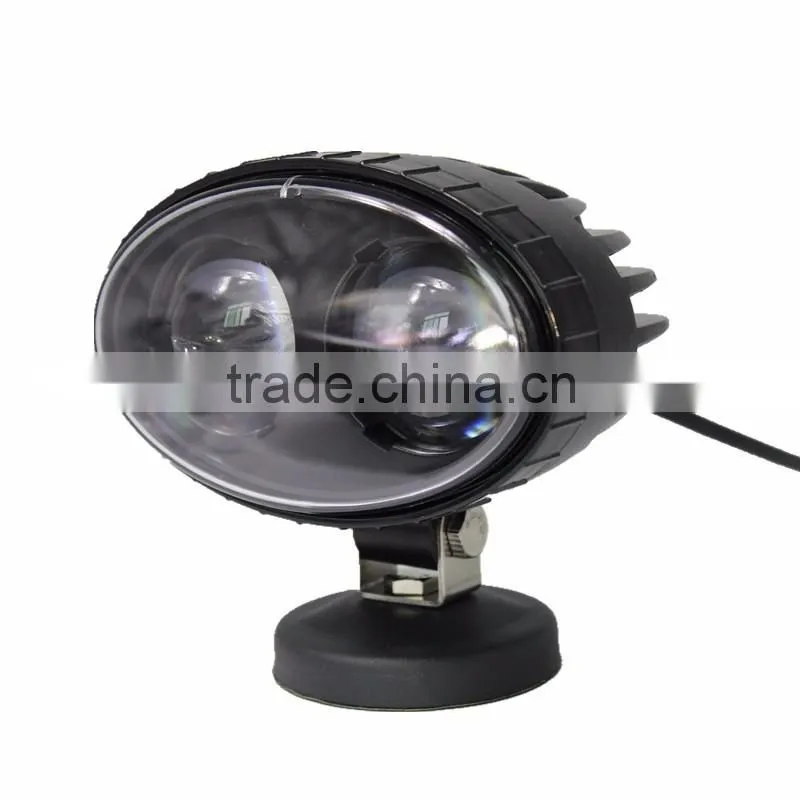 WM-1010B 10W C-REE Blue LED Forklift Safety Light Spot Light Warehouse Safe Warning Light 10-100V LED 550LM