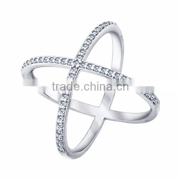 latest gold finger ring designs pave diamond ring 925 sterling silver