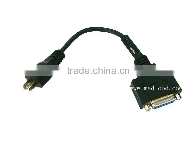 OBD2 Cable OBD2 Interface DB15PM to 3PM for Suzuki YS563Z
