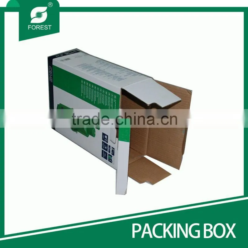 HIGH QUALITY CORRUGATED SHIPPING CARTONS FOR PACKING ENGINE WITH COLORFUL PRINT