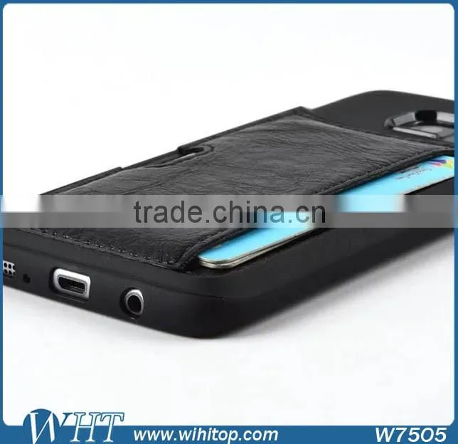 TPU Leather Card Case for S7, for Samsung Galaxy S7 Accessories