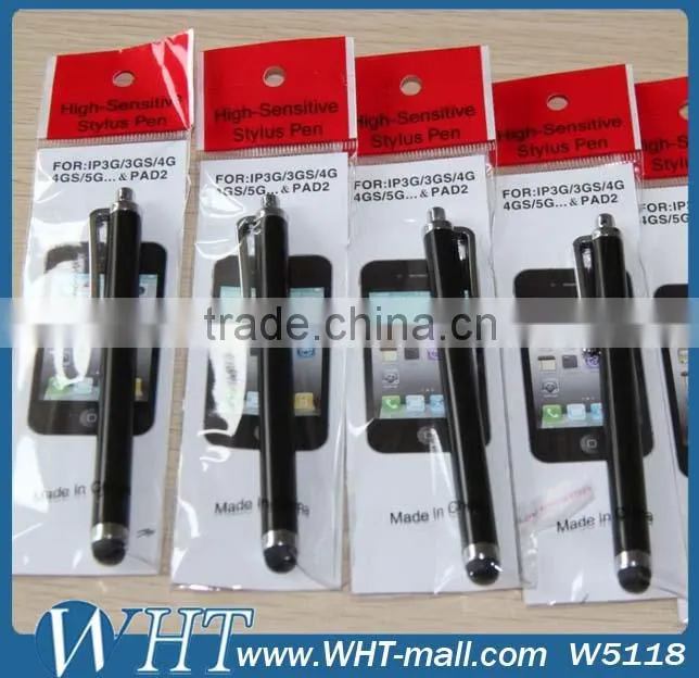 2014 New Style Hot Selling Sensitive Stylus Touch Pen for Mobile Phone