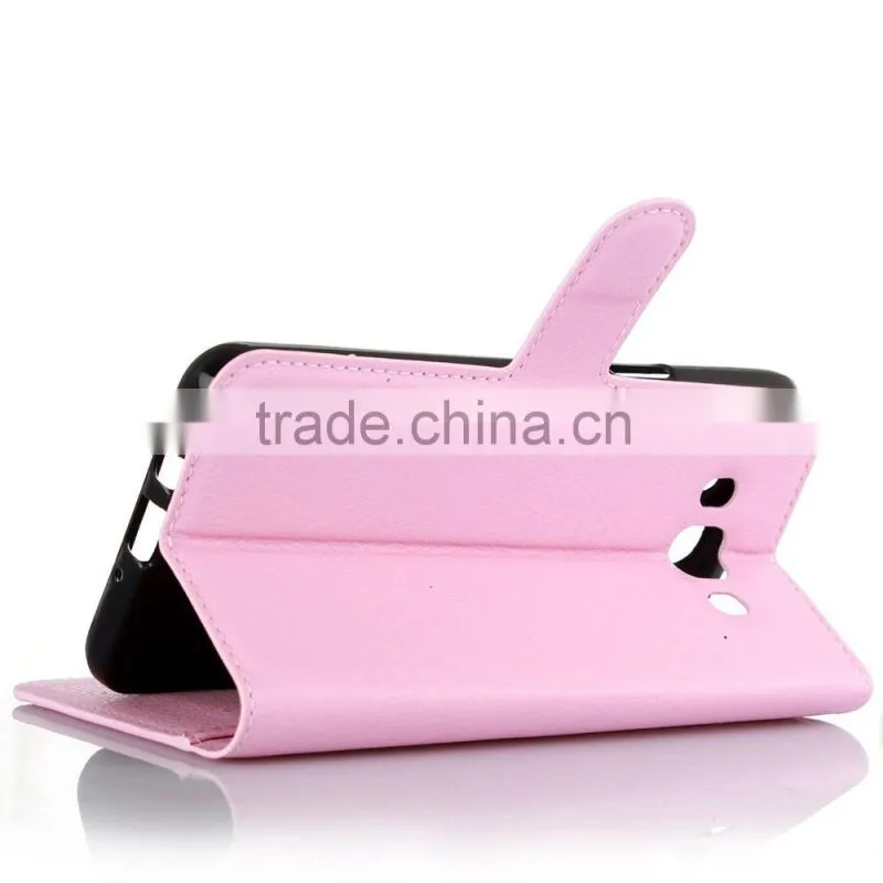 Litchi Wallet Pu Leather Cell Phone Leather Case For Sumsung Galaxy J710 2016