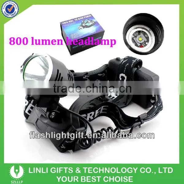 Cree T6 18650 High Power Led Head Lamp