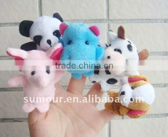Finger Puppet with Animal Head