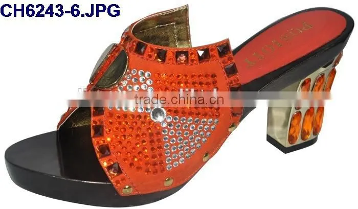CH6243-6 Fashion women high heel /wholesale sandals for party leisure