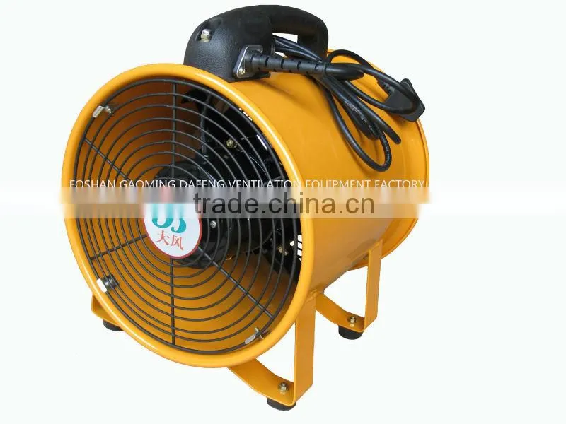 OEM 200mm 220V orange axial ventilation fan British plug