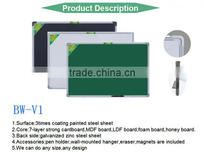 2016 Good quality Black board,note board,writing board BW-V1,2,3~~