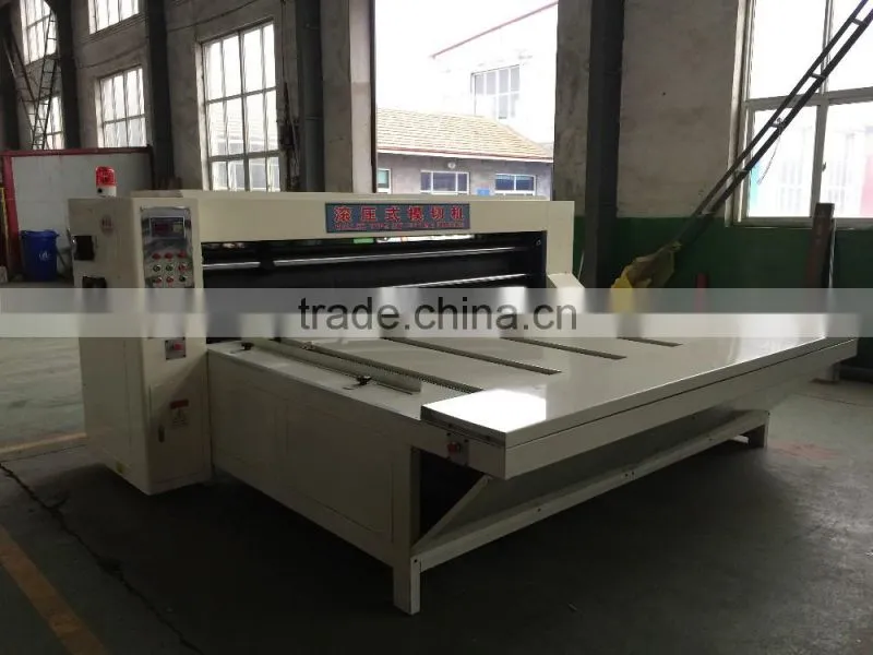 Roller die cutter/Carton box making machine