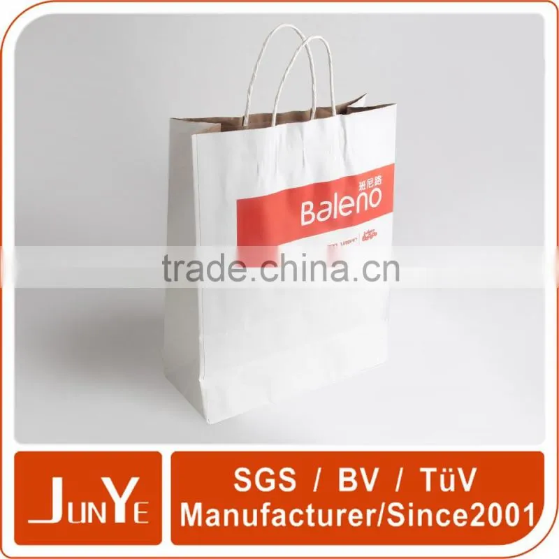 personalized oem production paper shopping bag with your own logo