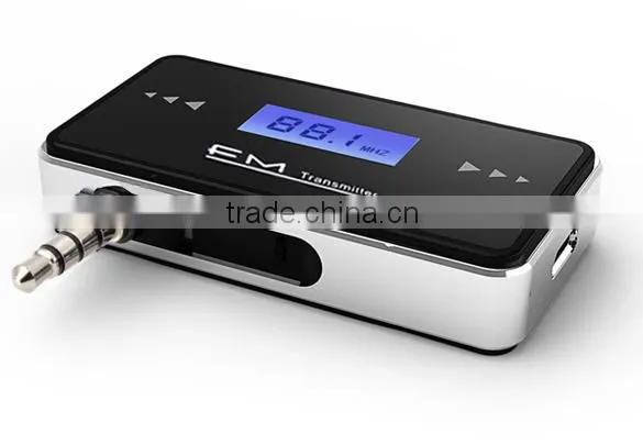 LCD 3.5mm In - Car Fm Radio Transmitter For Apple Iphone 5 5s 5c SV005796