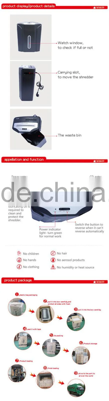 new mute cheaper electric shredder automatic shredding machine