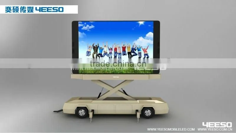 outdoor mobile advertising trailer-YES-T12