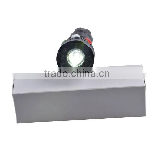 Railway LED Red And Green Rechargeable Signal Flashlight Torch