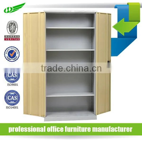 Lockable standard size metal book cabinet
