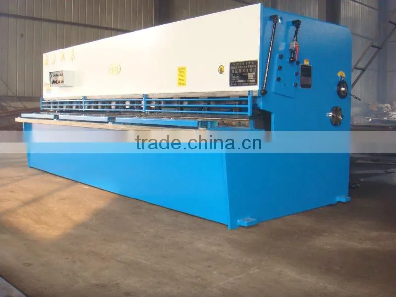 QC12Y-6X2500 Chennai steel plate shearing machine