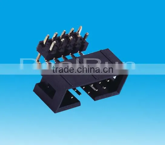 10 pin connector alibaba in China,Add Housing Angle Box Header