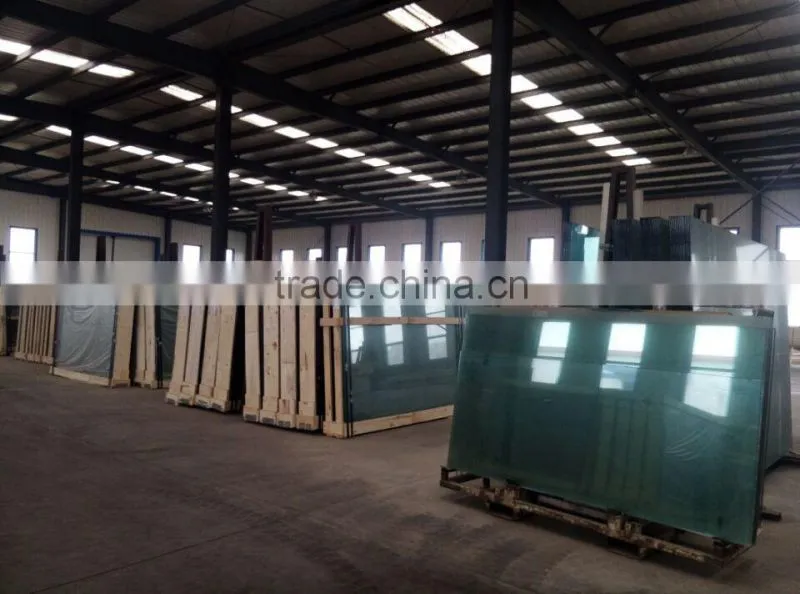 Wholesale 19 mm tempered glass for constrictions for building