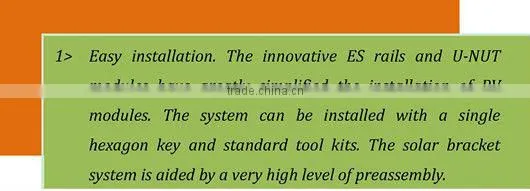 aluminum solar power systems