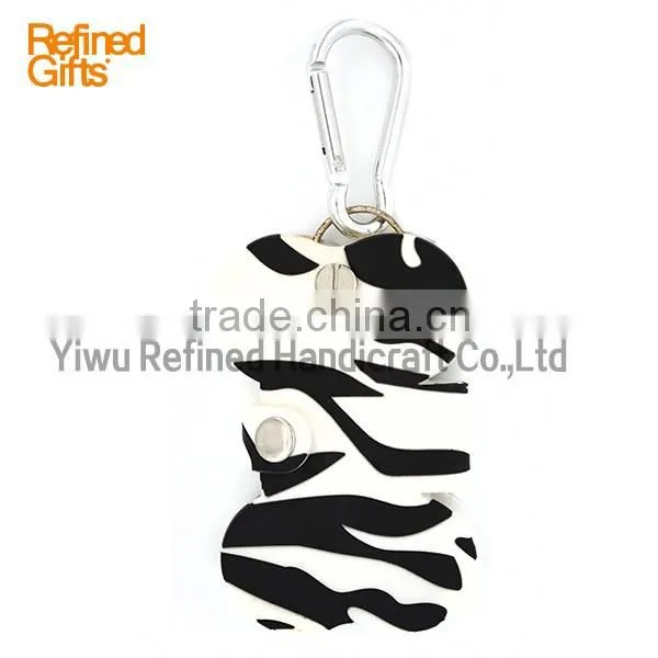 Creative colorful wallet keychain Personalized purse coin pvc rubber Keychain