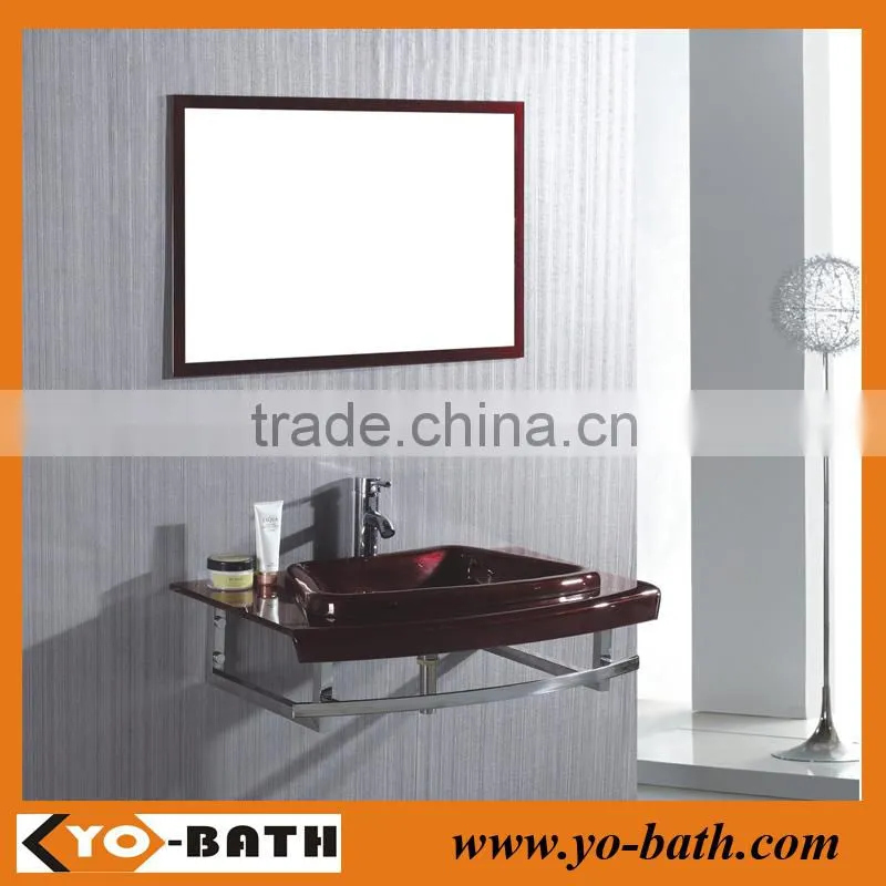 China glass wash basin factory