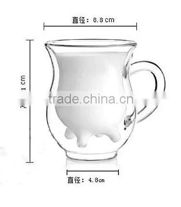 double wall glass espresso cup