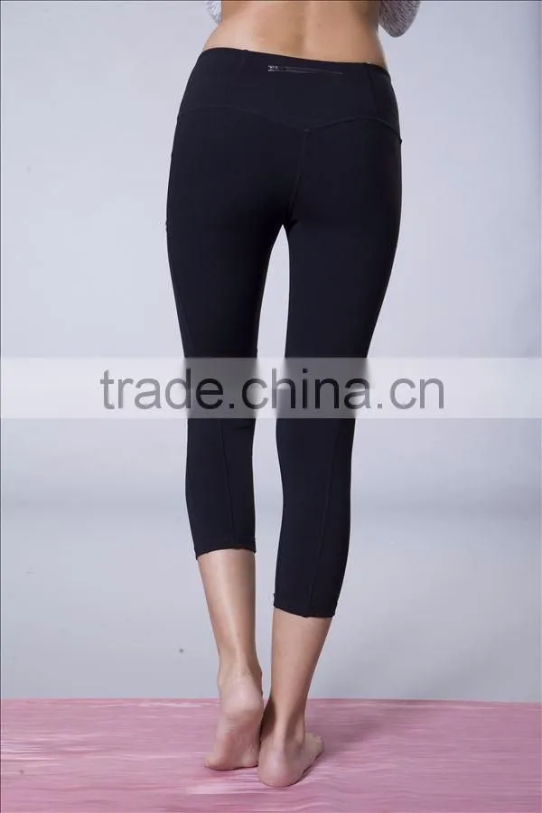 Best fabric Nylon and spandex women sexy yoga pant