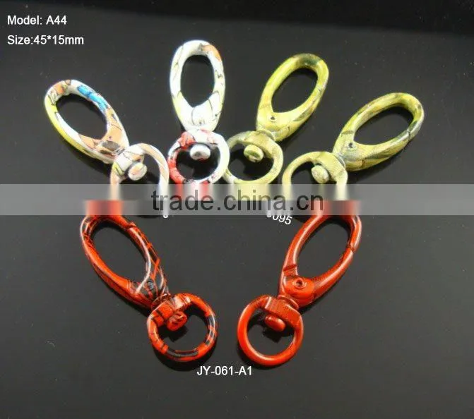 Spray Painting Iron Key Rings