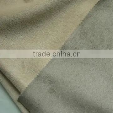 Polyester suede fabric for sofa/clothes/hometextile