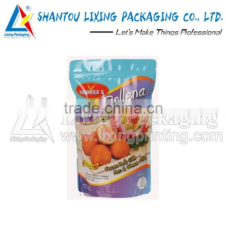 LIXING PACKAGING frozen food meatball plastic packaging bags