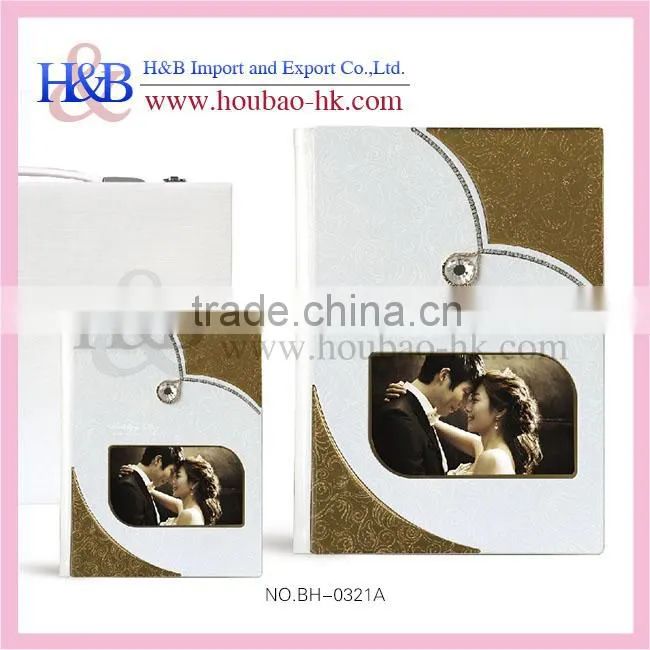 Wholesale A4 Crystal Photo Books With Hard Pages