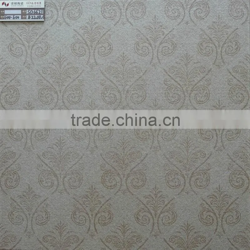 Hot sale 600*600 3d inkjet rustic floor tile from China