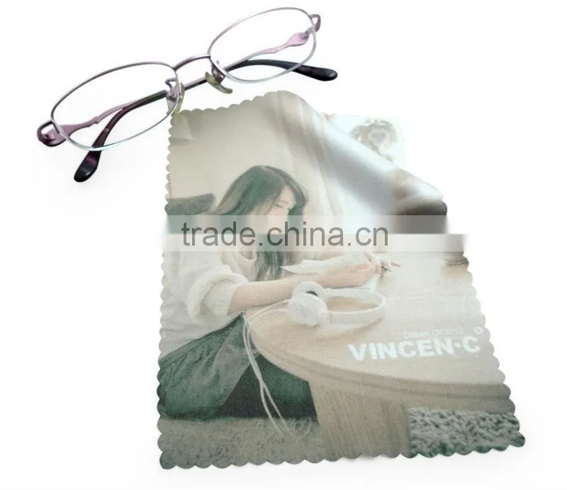 LOGO printed multi-purpose microfiber cleaning cloth