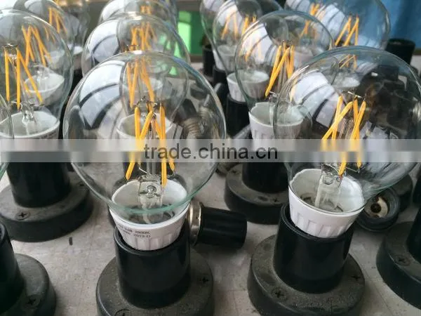 high lumens 360degree cob leds 4w filament bulb