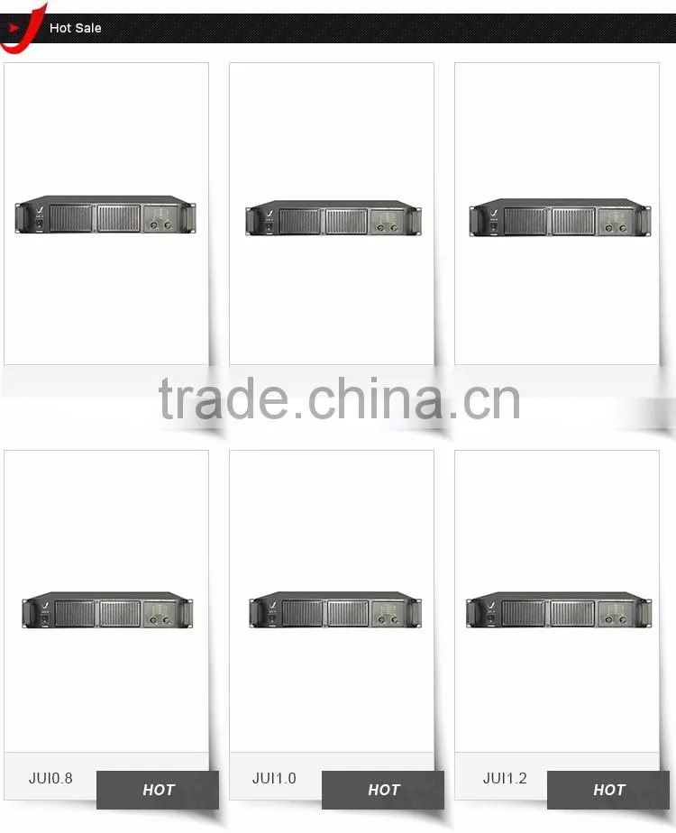 Jui0.4-400W Professional DJ Power Amplifier For DJ Clubs