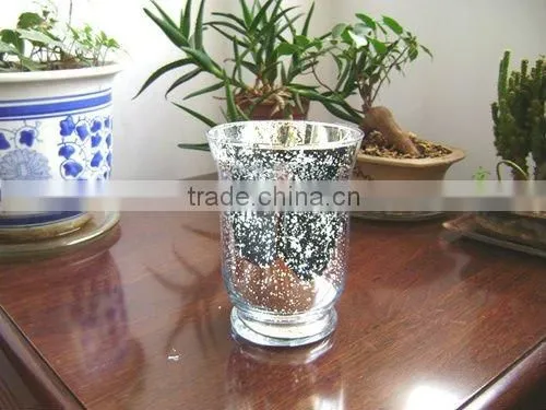 glass candle holder