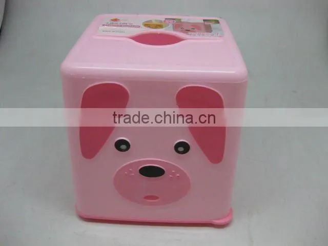 plastic tissue box