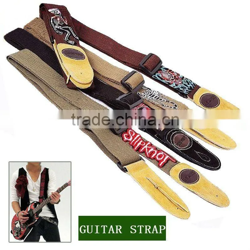 2015 newest Fashion Webbing Guitar strap for export high quality for clothes