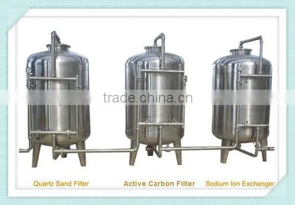 6ton per hour pure water filter machine