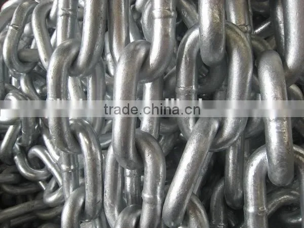 galvanized welded lifting chain link for shipment