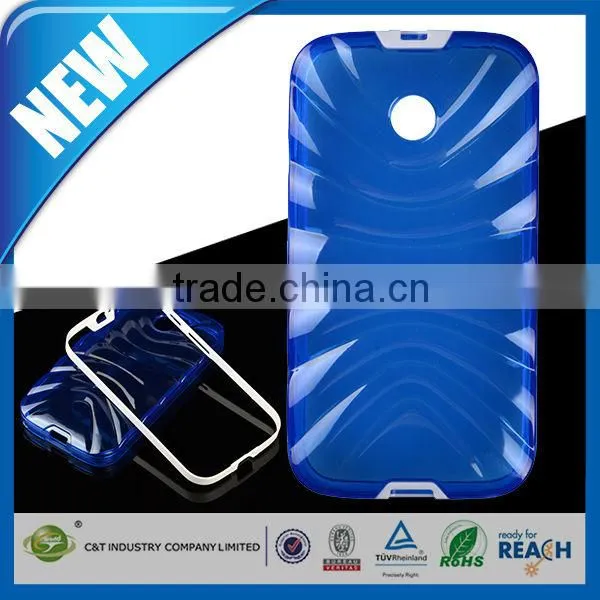 C&T Newest mobile phone cartoon cover case for moto e/xt1022/xt1021/xt1025