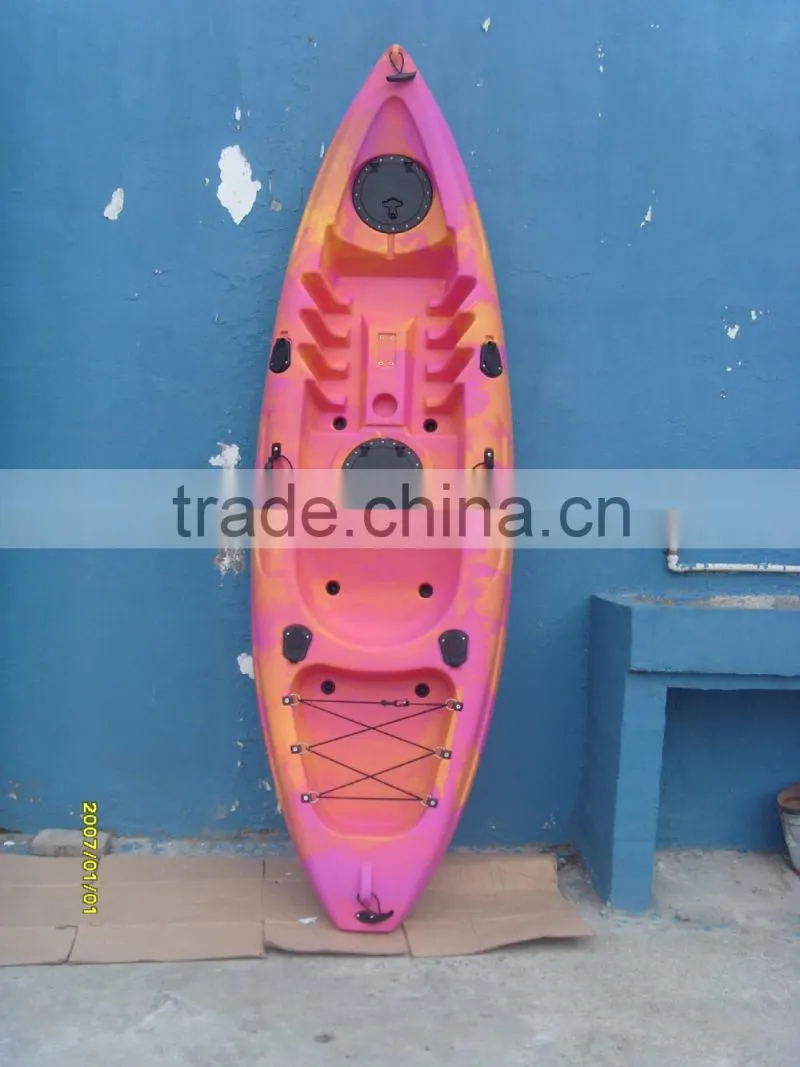 hot selling single kayak ,paddle kayak,plastic kayak ,